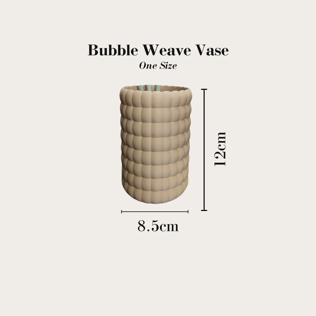 Bubble Weave Vase