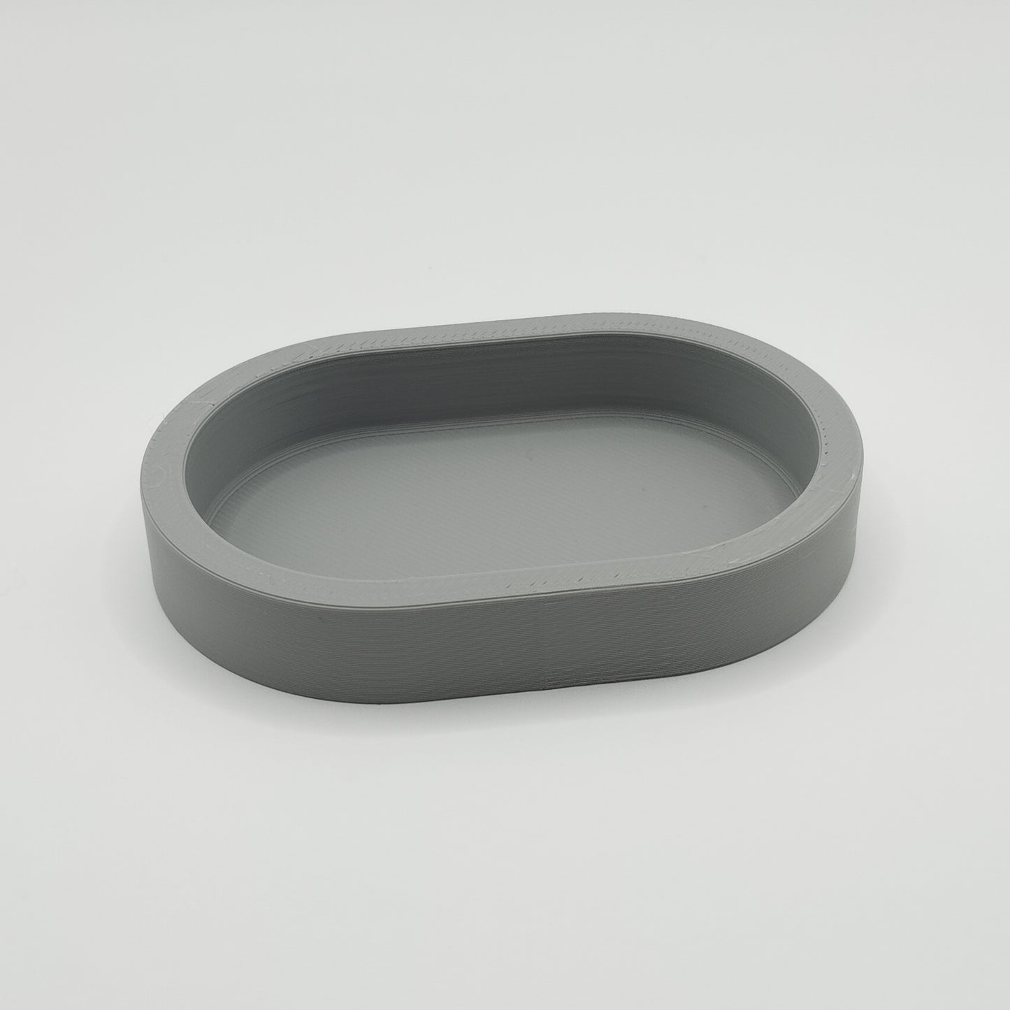 Sleek Oval Storage Tray