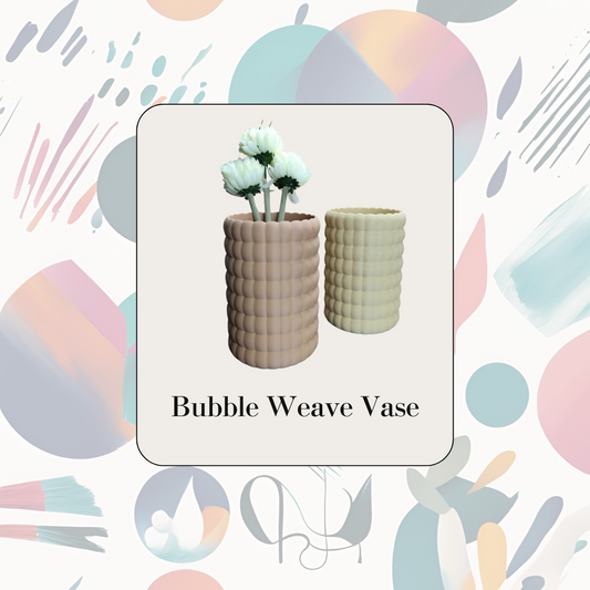 Bubble Weave Vase