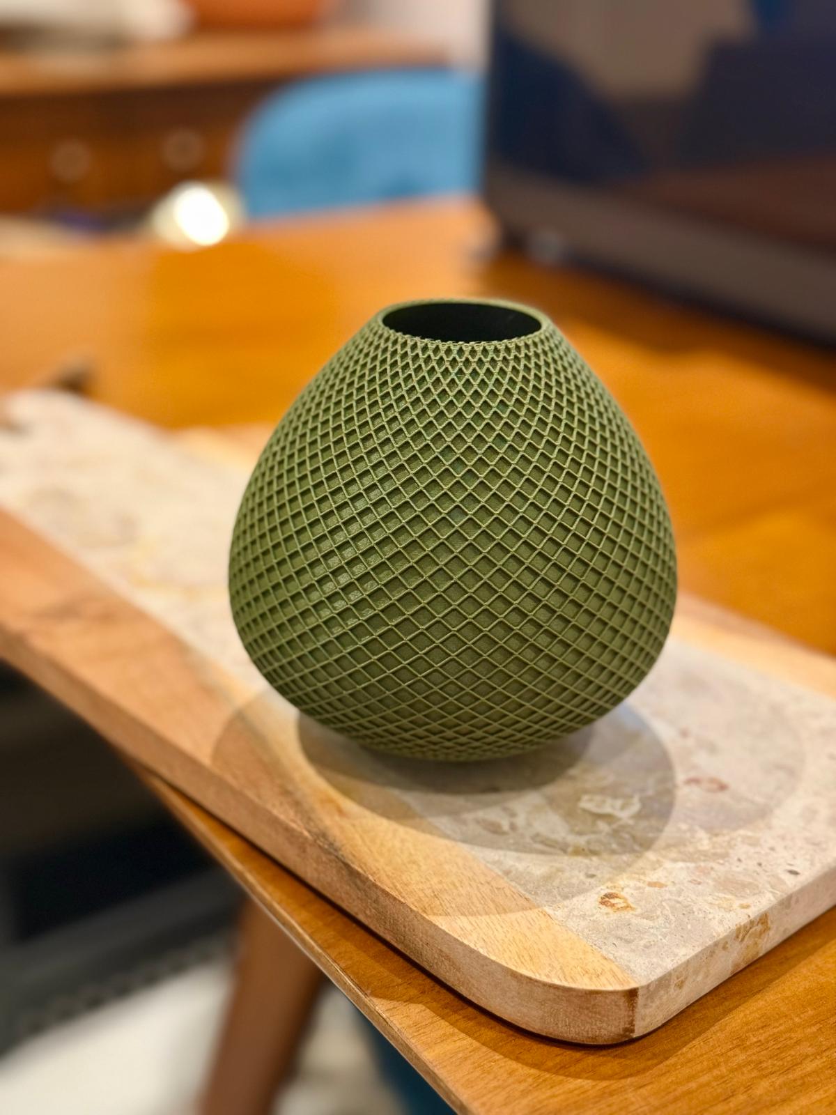 Verdant Weave Vase