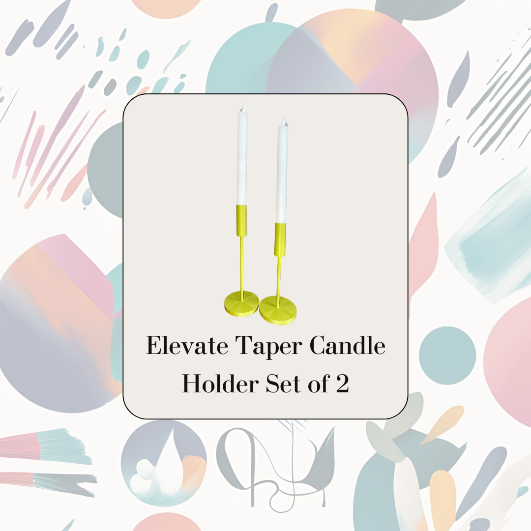 Elevate Taper Candle Holder Set of 2