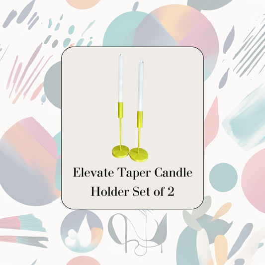 Elevate Taper Candle Holder Set of 2