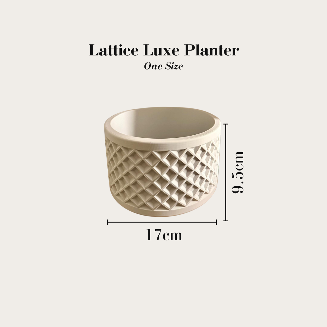 Lattice Luxe Planter