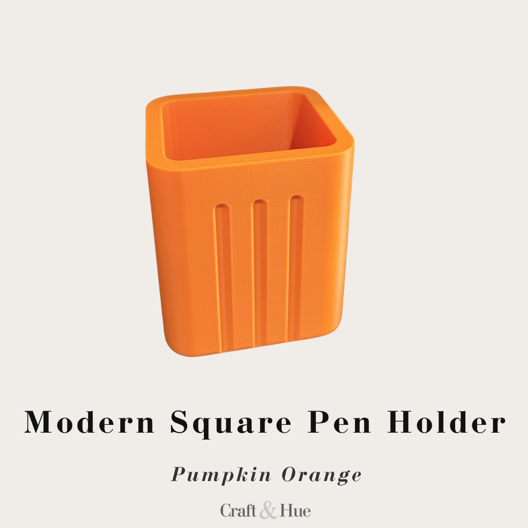 Modern Square Design Pen Holder