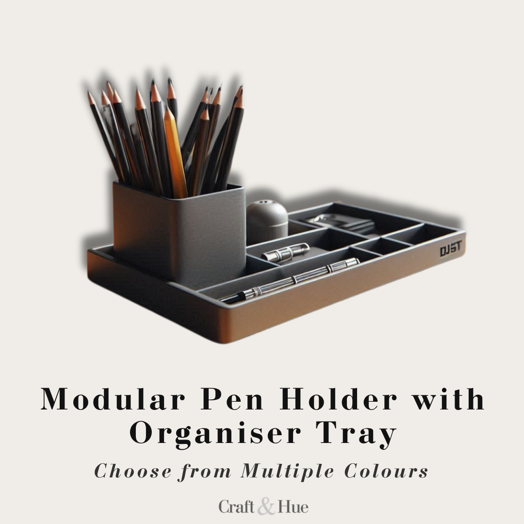 Modular Pen Holder with Organiser Tray