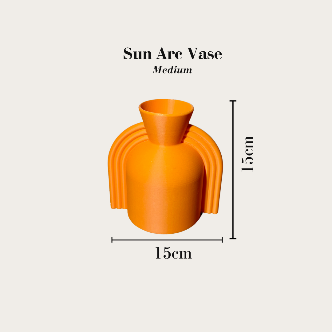 Sun Arc Vase