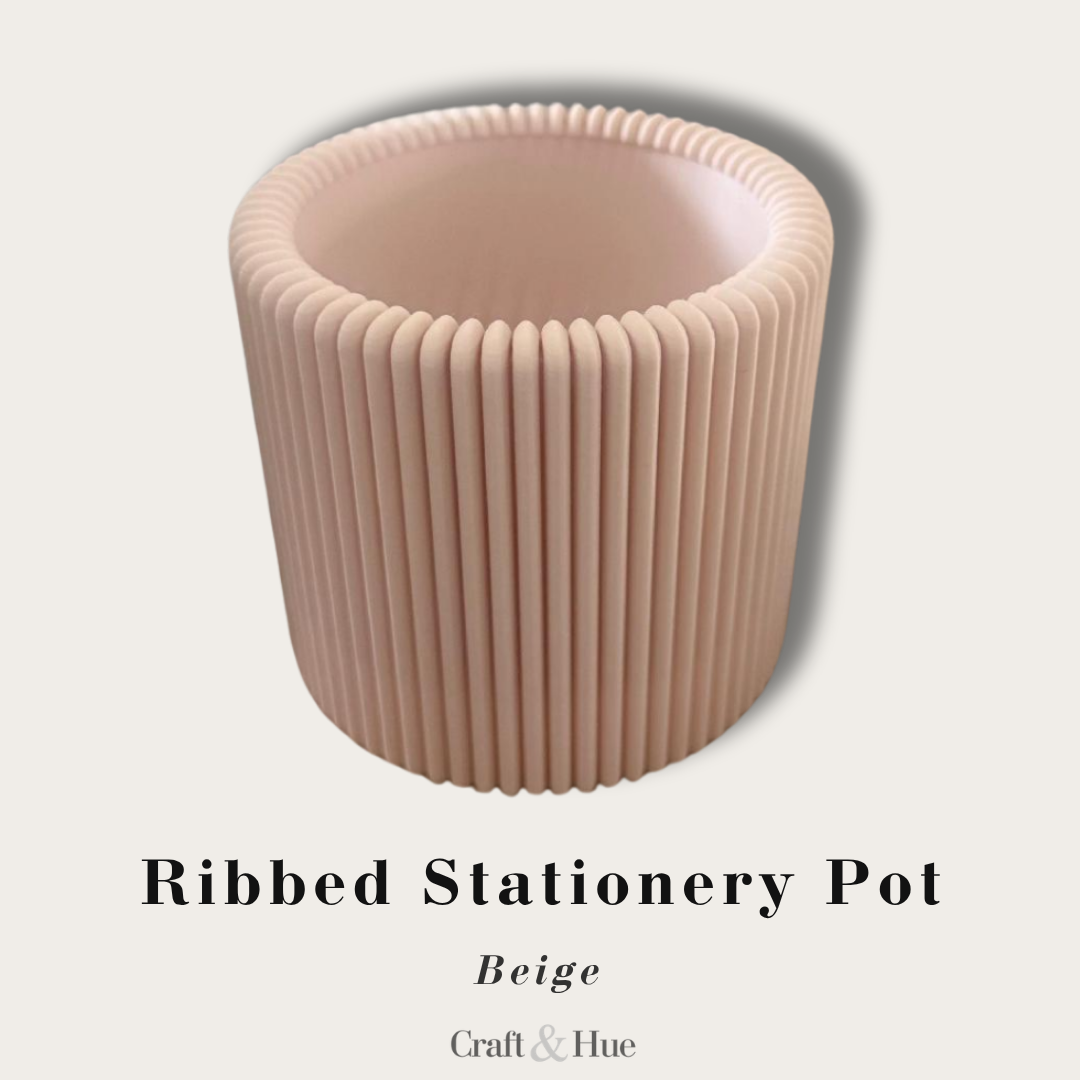 Textured Harmony Stationery Pot