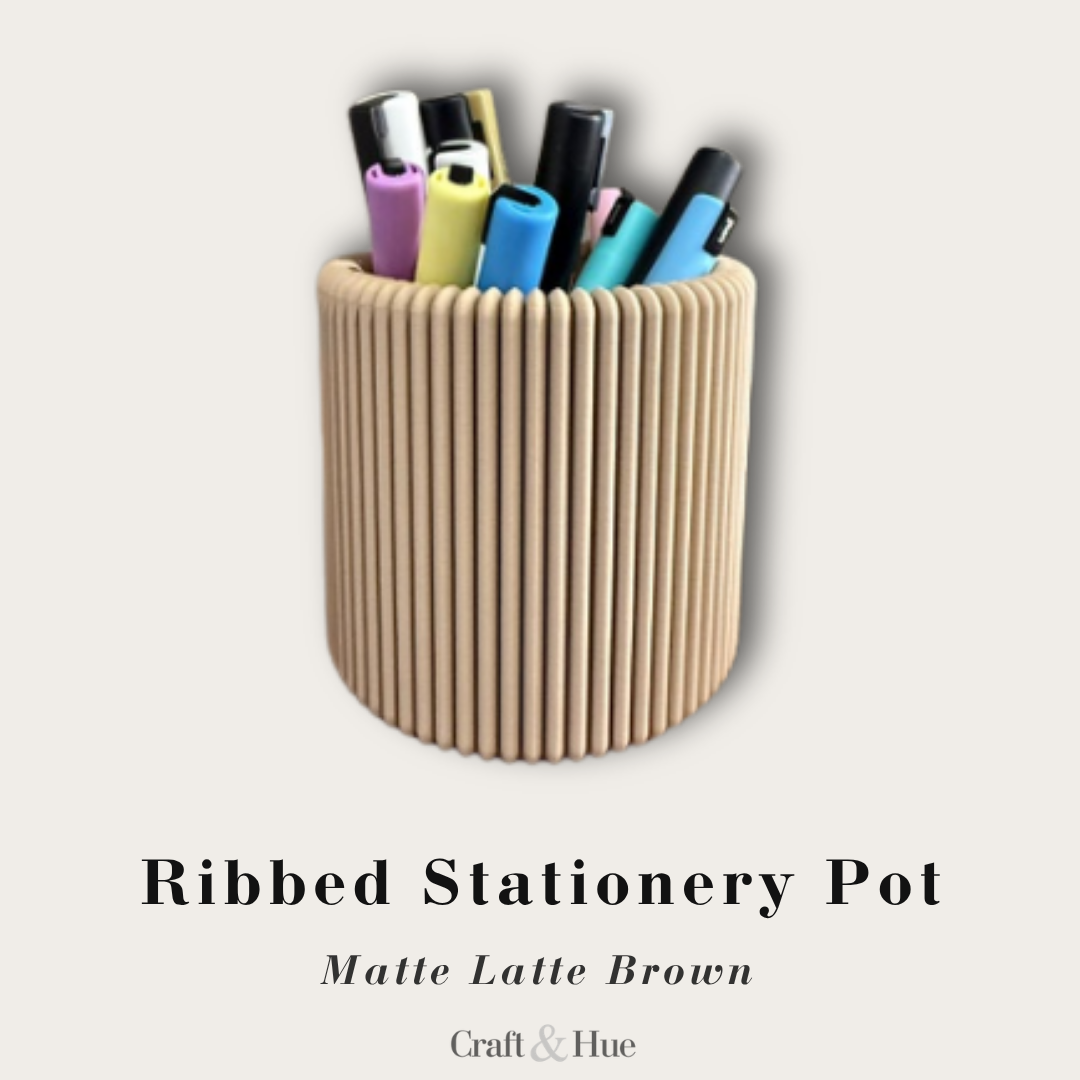 Textured Harmony Stationery Pot