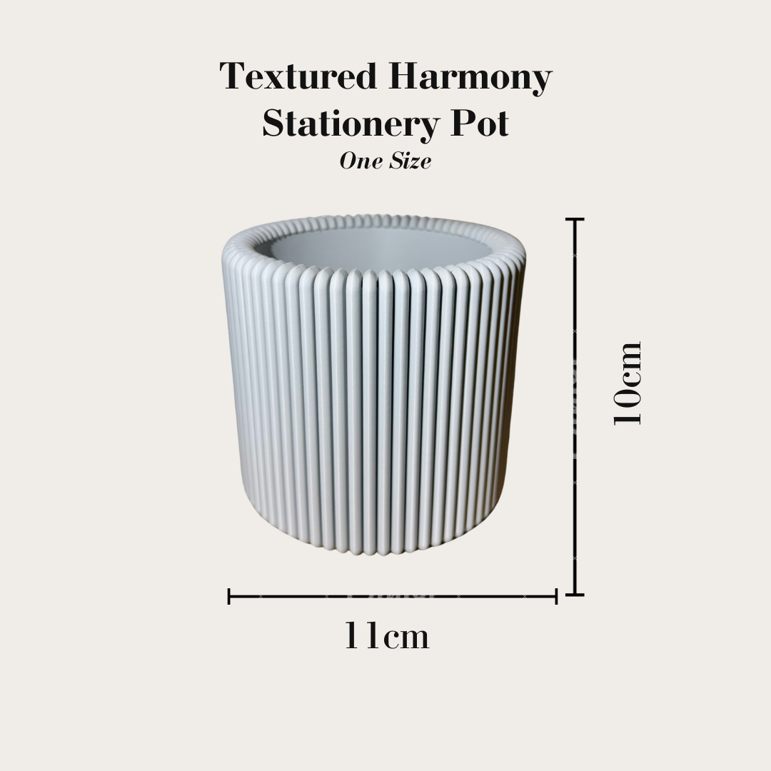 Textured Harmony Stationery Pot