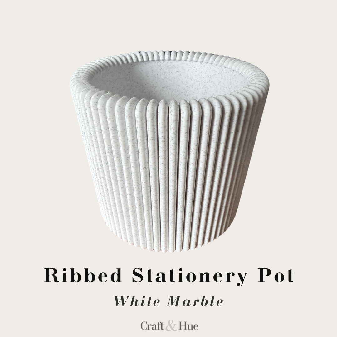 Textured Harmony Stationery Pot