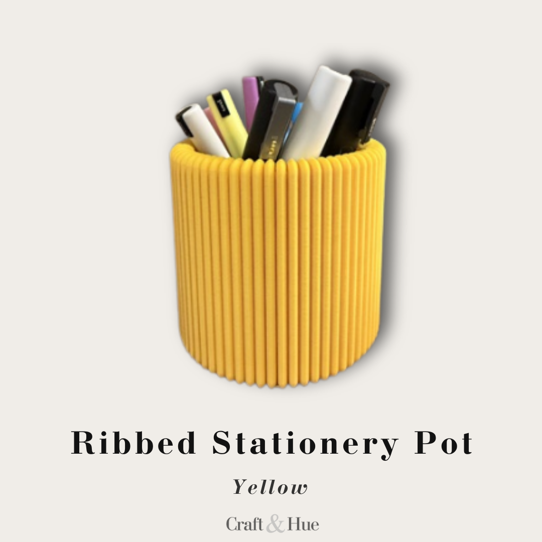Textured Harmony Stationery Pot
