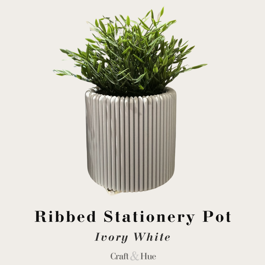 Textured Harmony Stationery Pot
