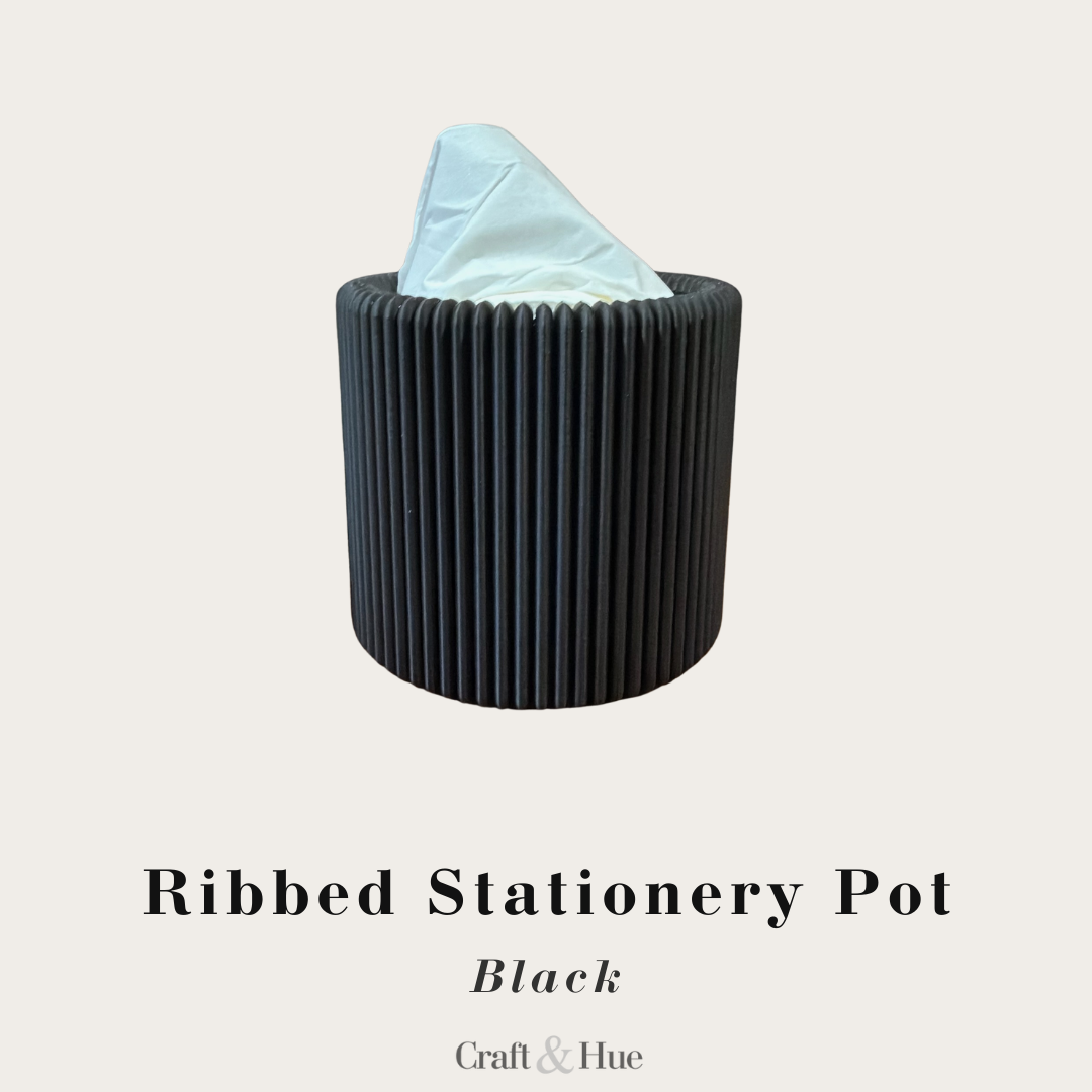 Textured Harmony Stationery Pot