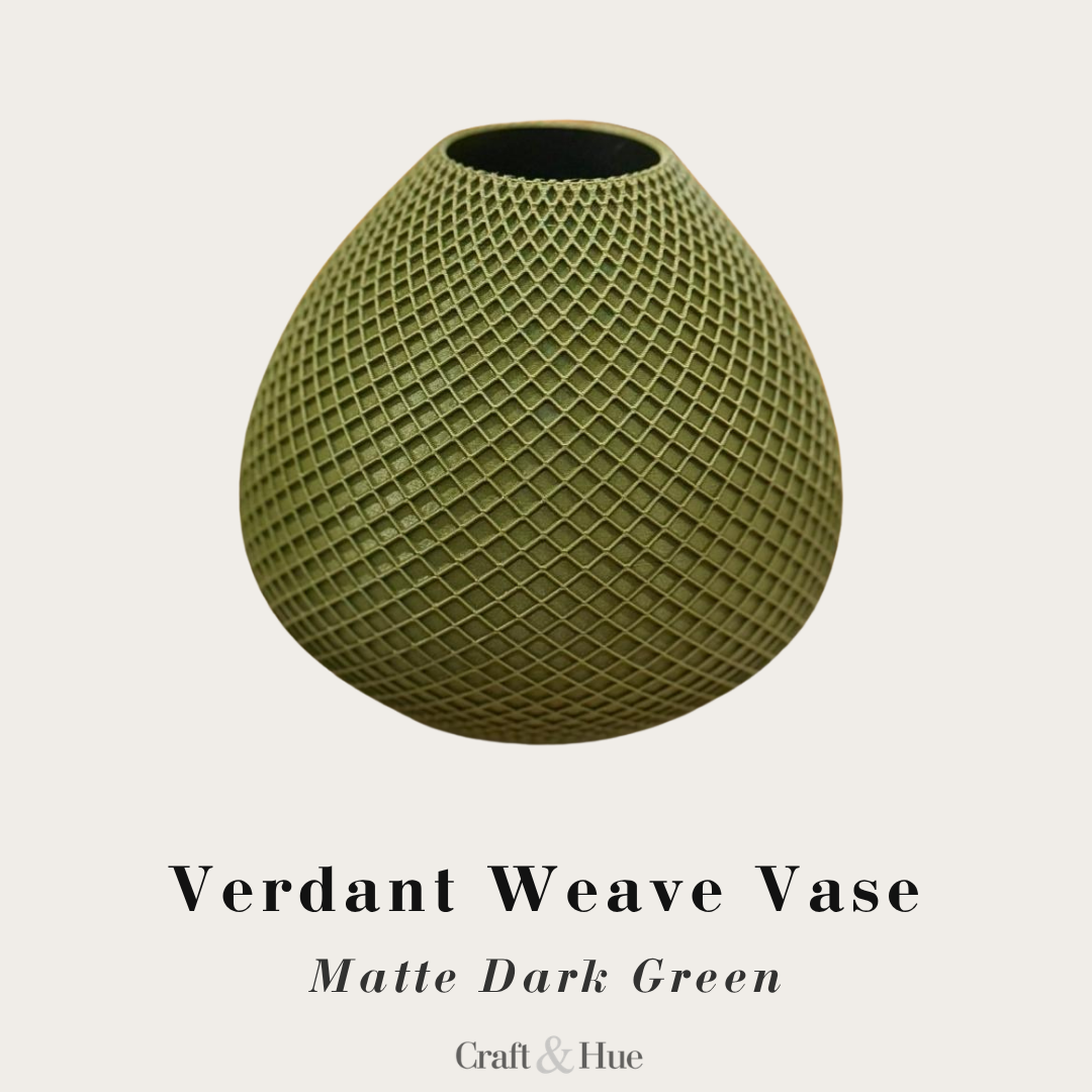 Verdant Weave Vase