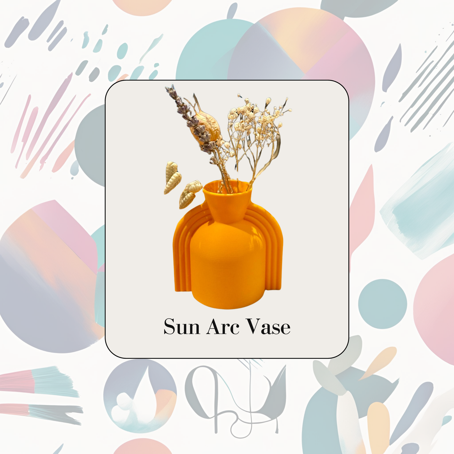 Sun Arc Vase