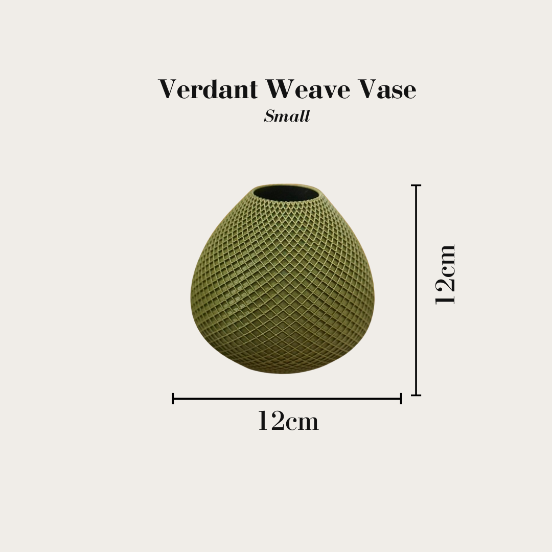 Verdant Weave Vase