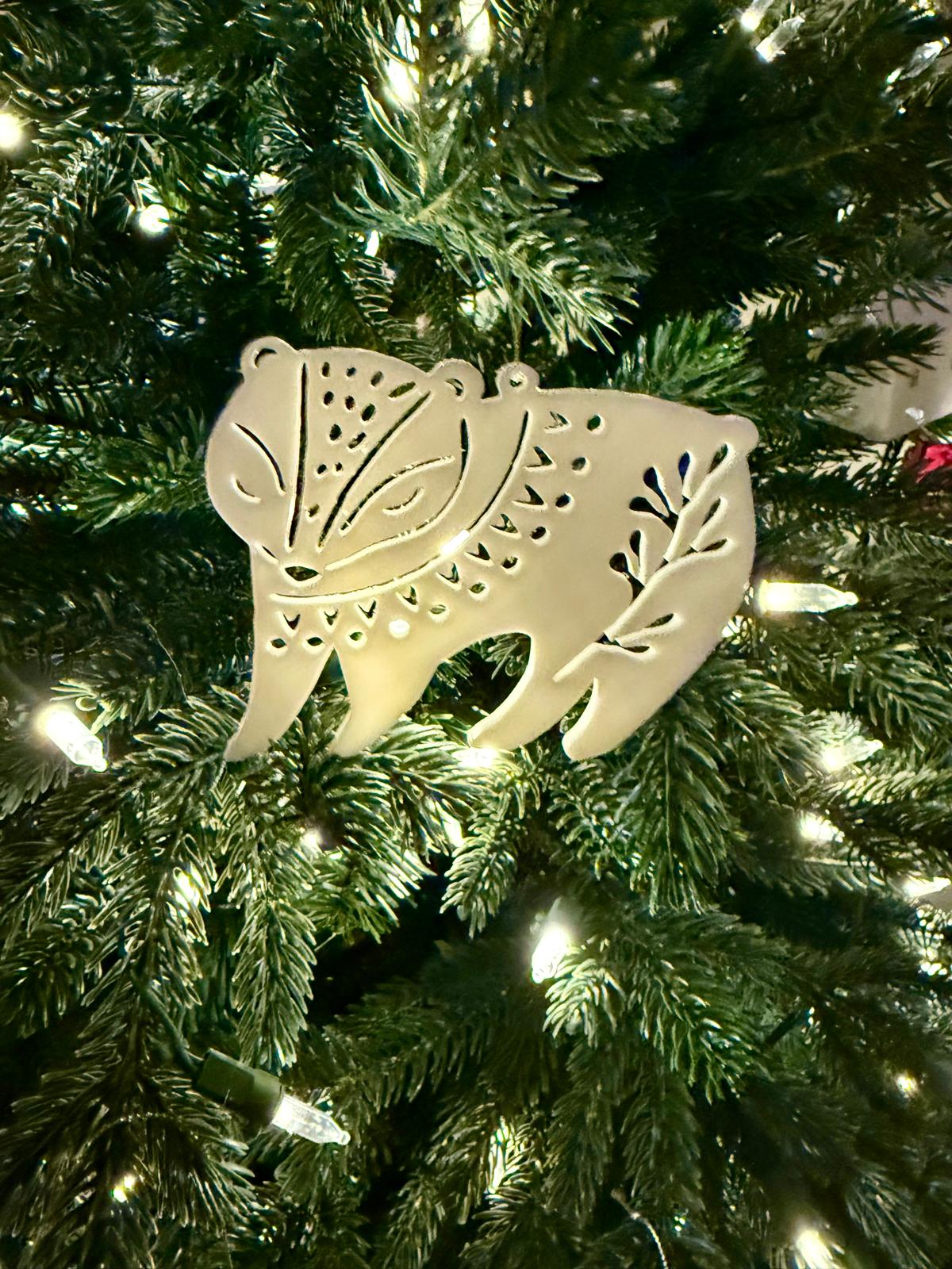 Nordic-Inspired Woodland Ornaments