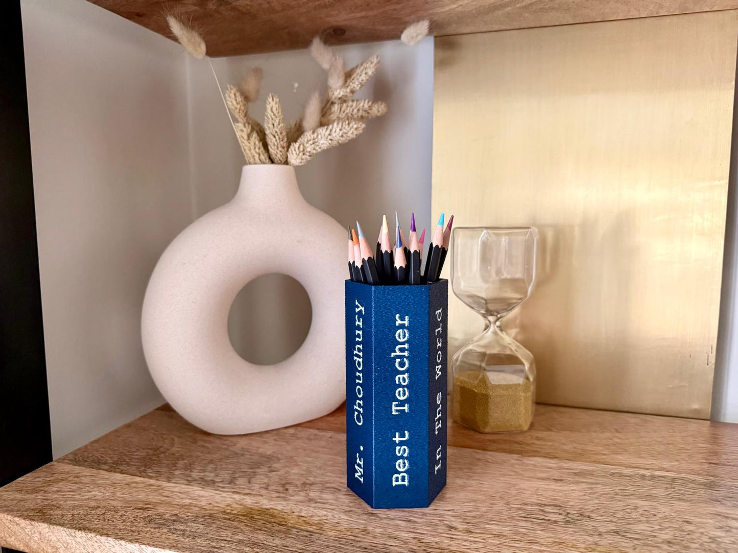 Best Teacher Personalised Pen Pot